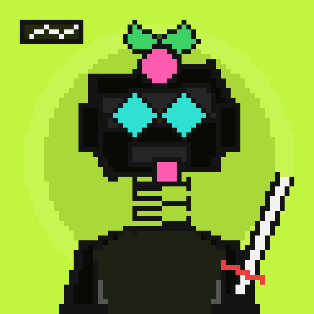 STONK ROBO #2881 — Visor Head preview artwork